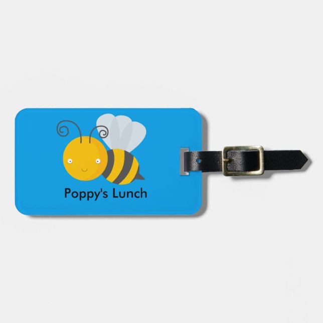 Sonnenschein der Bienenumbau Gepäckanhänger (Vorderseite horizontal)