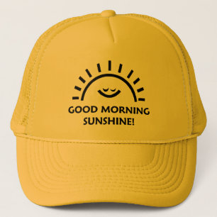 Sonnenschein des gutenmorgens truckerkappe