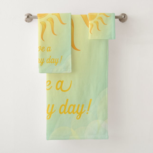 Sonnenschein Design Badehandtuch Set (Insitu)