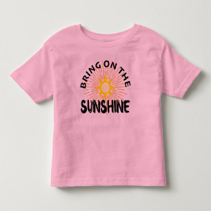 Sonnenschein-Design einführen - Kleinkind Fine Jer T-shirt
