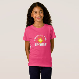 Sonnenschein-Design - Girls' Fine Jersey T-Shirt