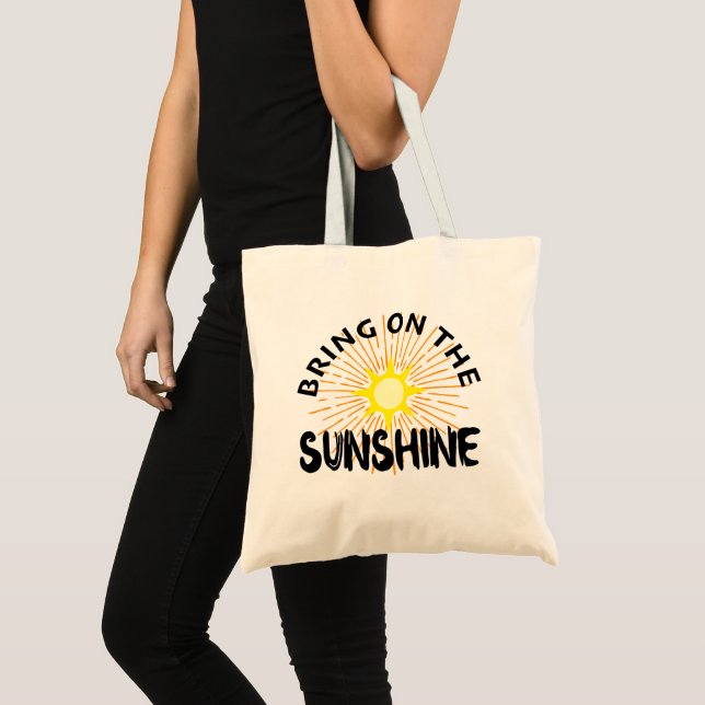 Sonnenschein-Design - Tasche des Budgets (Vorderseite (Produkt))