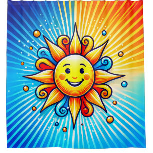 Sonnenschein Duschvorhang