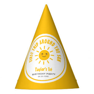 Sonnenschein Erster Ausflug rund um die Sonne 1. G Partyhütchen