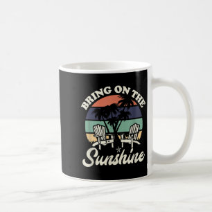 Sonnenschein-Funny Beach Lover Zitronen bringen Kaffeetasse