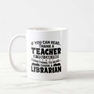 Sonnenschein für Bibliothekar Kaffeetasse
