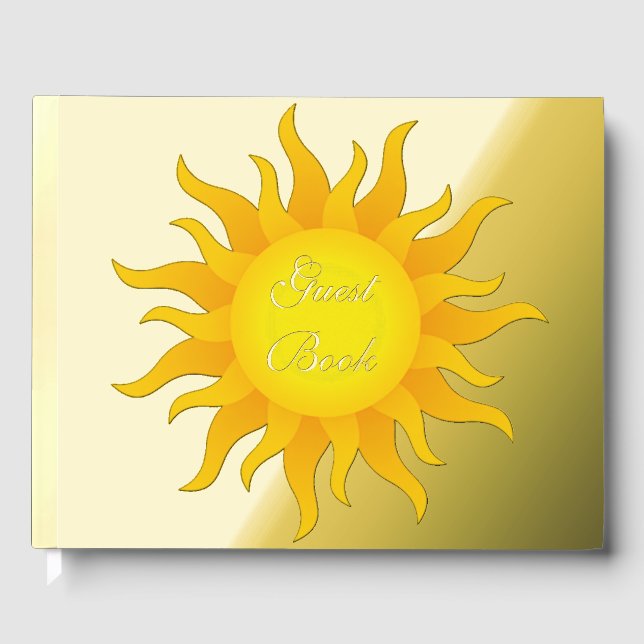 Sonnenschein Gästebuch (Vorderseite)