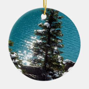 Sonnenschein-Glitzern-Verzierung Keramik Ornament