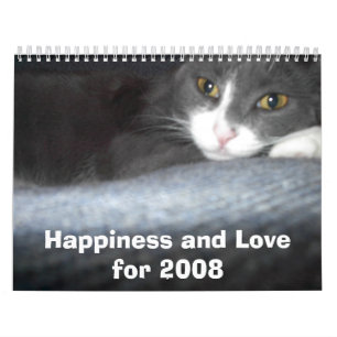 Sonnenschein, Glück und Liebe für 2008 Kalender