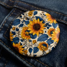 Sonnenschein im Blut: Sonnenblumenknopf