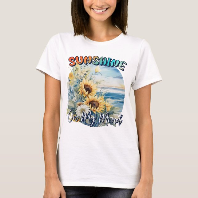 Sonnenschein im Kopf T-Shirt (Vorderseite)