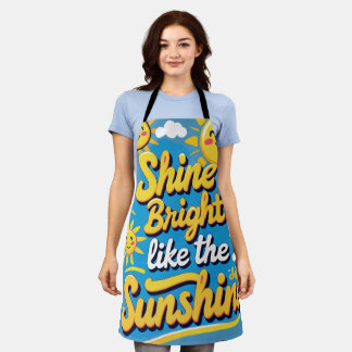 Sonnenschein in der Küche - Shine Bright Schürze
