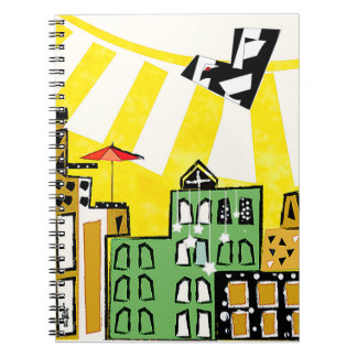 SONNENSCHEIN IN DER STADT NOTIZBLOCK