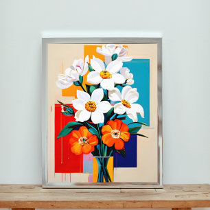 Sonnenschein in einer Vase Fotodruck