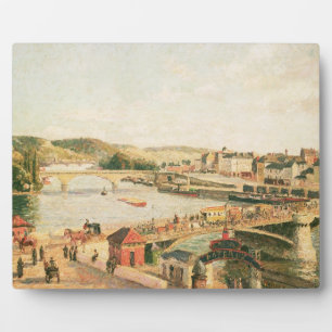 Sonnenschein in Rouen, 1896 (Öl auf Leinwand) Fotoplatte