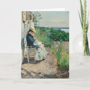 Sonnenschein, Kalvøya   Eilif Peterssen Karte