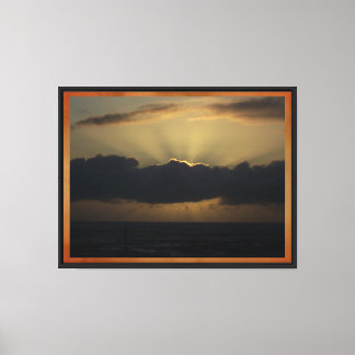 Sonnenschein Leinwanddruck