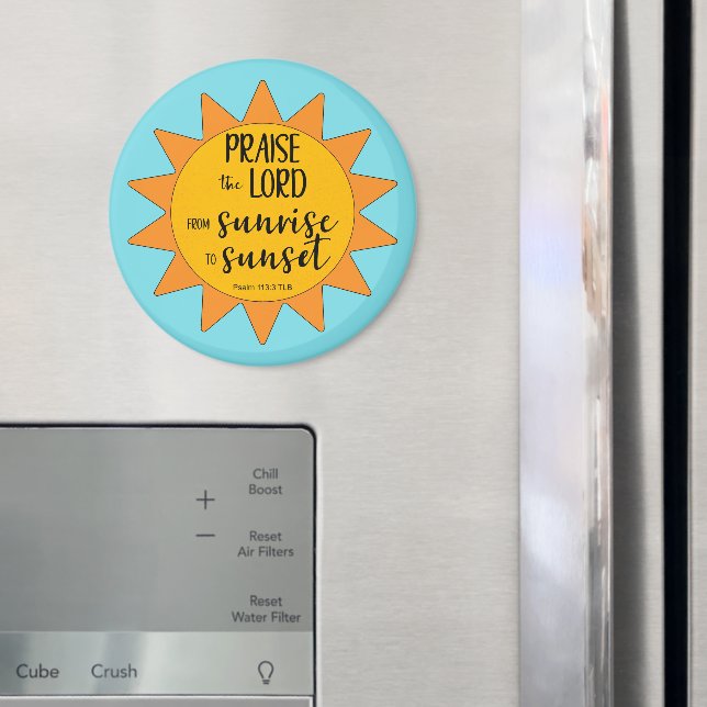 Sonnenschein Lobet den Herrn Magnet (In Situ (Kühlschrank))
