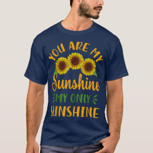 Sonnenschein mein einziger Sonnenschein Sonnenblum T-Shirt