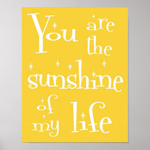 Sonnenschein meines Lebens Poster