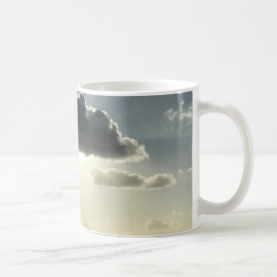 Sonnenschein mit jedem Schluck Kaffeetasse