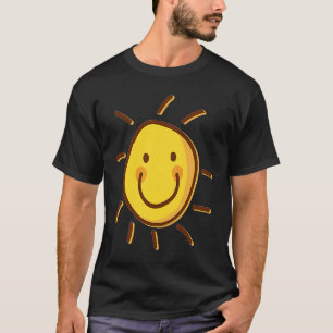 Sonnenschein-Niedliche Händeschleuder Sonne Präfek T-Shirt