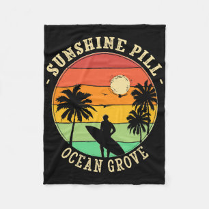 Sonnenschein-Pille Ocean Grove Sommer New Jersey T Fleecedecke