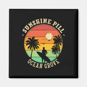 Sonnenschein-Pille Ocean Grove Sommer New Jersey T Magnet