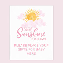 Sonnenschein Platzieren Sie Ihre Geschenke hier