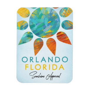 Sonnenschein-Reise Orlandos Florida Magnet