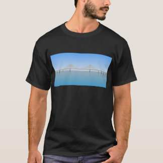 Sonnenschein Skyway Brücke: Tampa Bay: T-Shirt