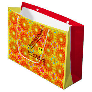 Sonnenschein-Spaß-Feier Große Geschenktüte