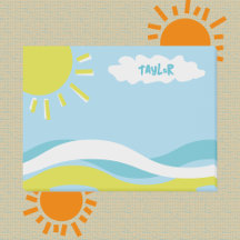 Sonnenschein-Spaß im Sommer individuell