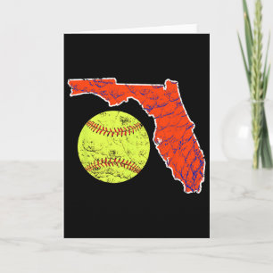 Sonnenschein-Staat Florida Softll Karte