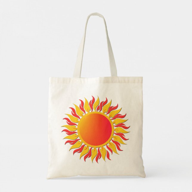 Sonnenschein Tragetasche (Rückseite)