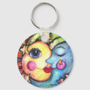 Sonnenschein u. zzzs schlüsselanhänger