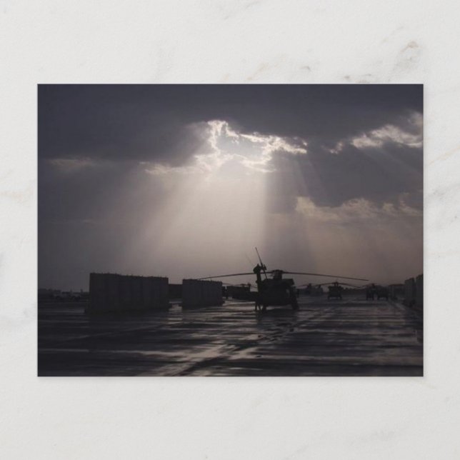 Sonnenschein über Bagdad Postkarte (Vorderseite)