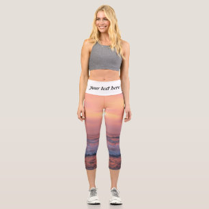 Sonnenschein über dem Meer Capri Leggings