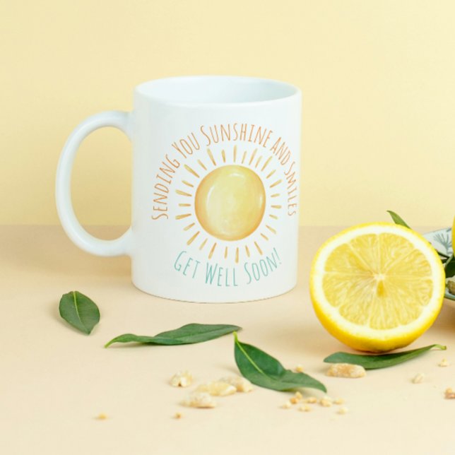 Sonnenschein und bald wieder gut Tasse (sunshine get well soon mug
)