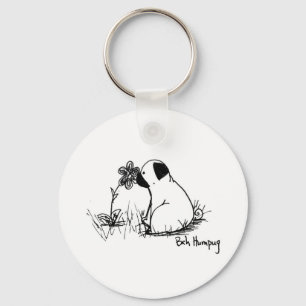 Sonnenschein und Blumen Schlüsselanhänger