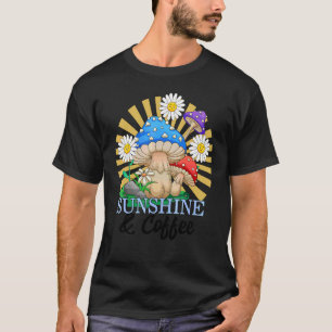 Sonnenschein und Kaffee Sommer Frauen Positivitäts T-Shirt