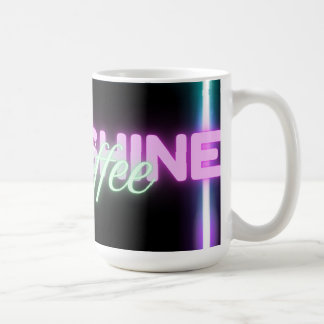 Sonnenschein und Kaffeetasse