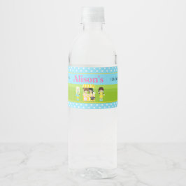 Sonnenschein und Lemonade zum Geburtstag Wasserflaschenetikett