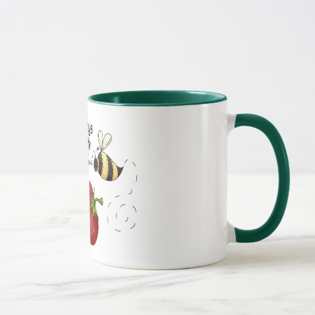 Sonnenschein und Liebe Tasse (Rechts)