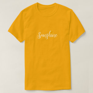 Sonnenschein und Sonnenblumen-T-Shirt T-Shirt