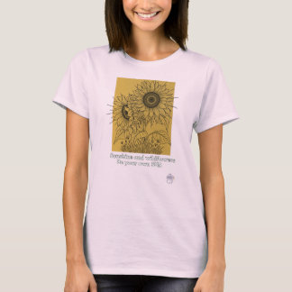 Sonnenschein und Wildblumen - Sei deine eigene Son T-Shirt