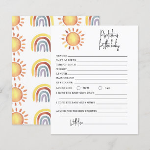 Sonnenschein-Vorhersagen und Ratschläge