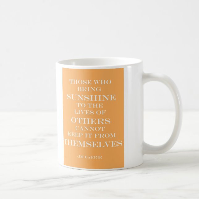 SONNENSCHEIN-ZITAT-TASSE - TASSE (Rechts)