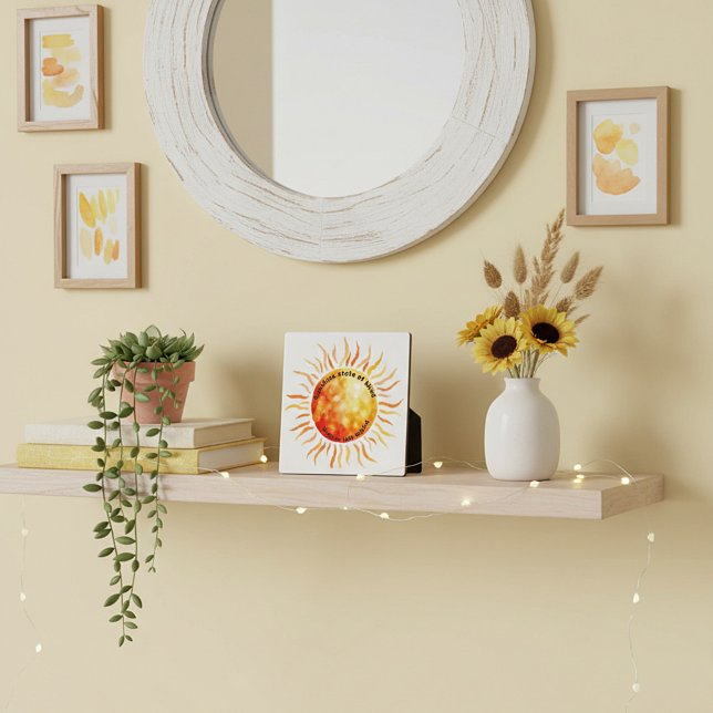 Sonnenschein-Zustand, Sorgen zurückgelassen Fotoplatte (Von Creator hochgeladen)