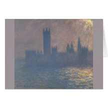 Sonnenscheineffekt des Parlaments durch Monet